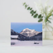 Mount Robson in Winter Briefkaart (Staand voorkant)