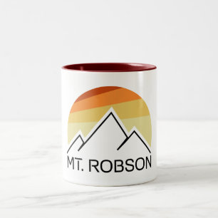Mount Robson Retro Tweekleurige Koffiemok