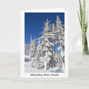 Mount Roos Reno Nevada Foto van J.Halko Kaart