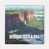 Mount Roraima Venezolaanse reizen Magneet (Voorkant)