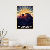 Mount Roraima Venezuela V03 Poster (Keuken)
