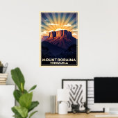 Mount Roraima Venezuela V03 Poster (Thuiskantoor)