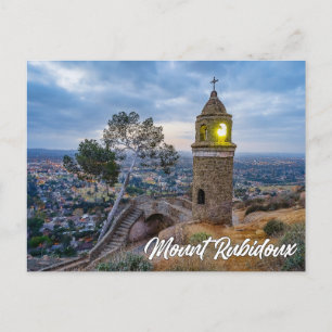 Mount Rubidoux Park, Riverside, Californië, VS Briefkaart