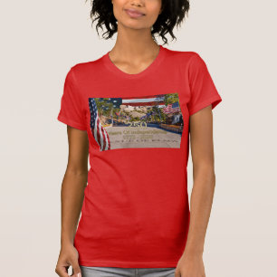 Mount Rushmore Avenue Of Flags Semi-quince-eeuwfee T-shirt