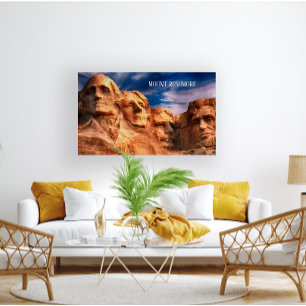 Mount Rushmore Black Hills South Dakota USA Reizen Poster
