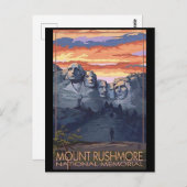 Mount Rushmore Briefkaart (Voorkant / Achterkant)