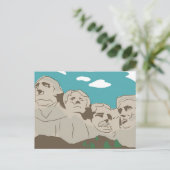 Mount Rushmore Briefkaart (Staand voorkant)
