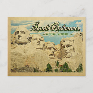 Mount Rushmore Briefkaart Nationaal Memorial