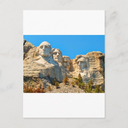 Mount Rushmore Classic View Briefkaart (Voorkant)
