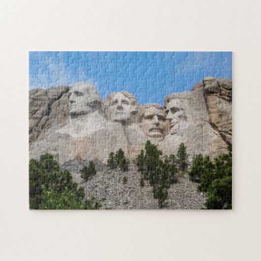 Mount Rushmore in lente Legpuzzel (Horizontaal)