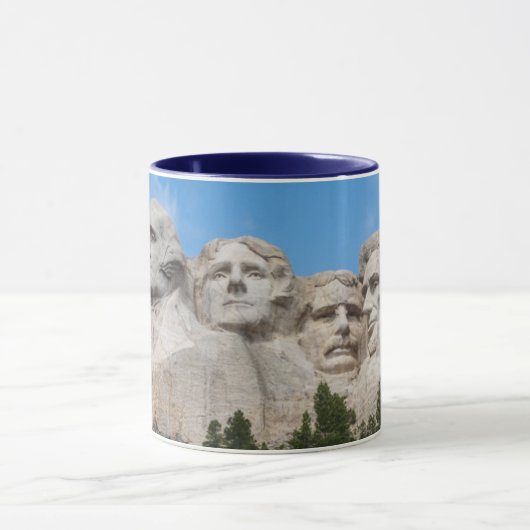 Mount Rushmore in lente Mok (Midden)