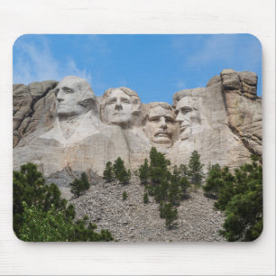 Mount Rushmore in lente Muismat