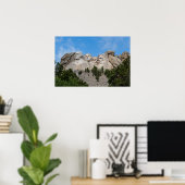 Mount Rushmore in lente Poster (Thuiskantoor)