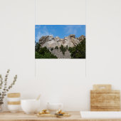 Mount Rushmore in lente Poster (Keuken)