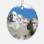 Mount Rushmore Keramisch Ornament (Links)