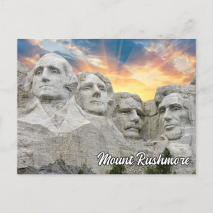 Mount Rushmore, Keystone, South Dakota Briefkaart
