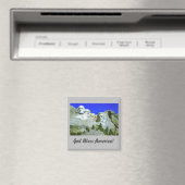 Mount Rushmore Magnet Magneet (Insitu (Vaatwasser))