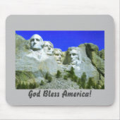Mount Rushmore Mousepad Muismat (Voorkant)