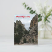 Mount Rushmore National Memorial Briefkaart (Staand voorkant)
