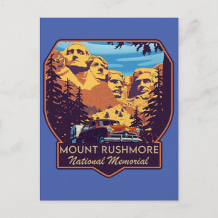 Mount Rushmore National Memorial Briefkaart