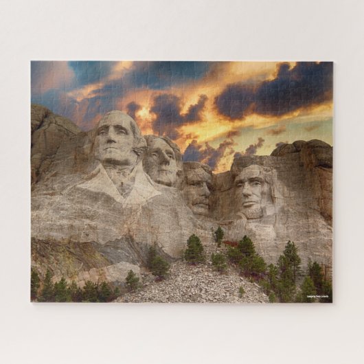 Mount Rushmore National Memorial Legpuzzel (Horizontaal)