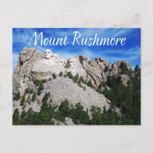Mount Rushmore National Memorial Zuid-Dakota, Vere Briefkaart