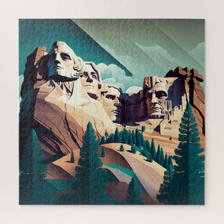 Mount Rushmore National Monument Legpuzzel
