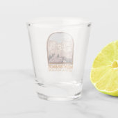 Mount Rushmore National Monument South Dakota Shot Glas (Achterkant)