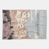 Mount Rushmore National Monument South Dakota Theedoek (Horizontaal)