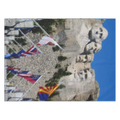 Mount Rushmore Photo Souvenir Tafelkleed (Voorkant (Horizontaal))