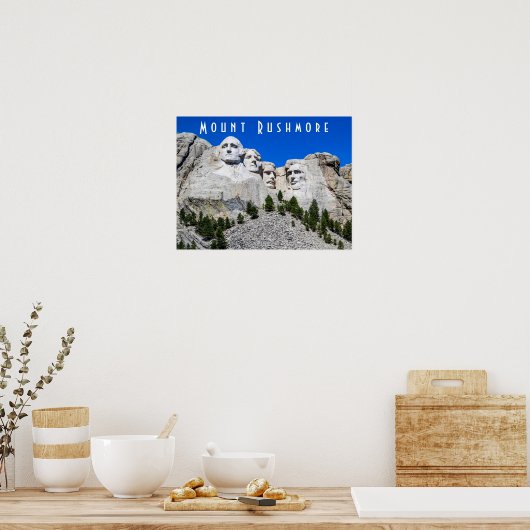 Mount Rushmore Poster (Keuken)