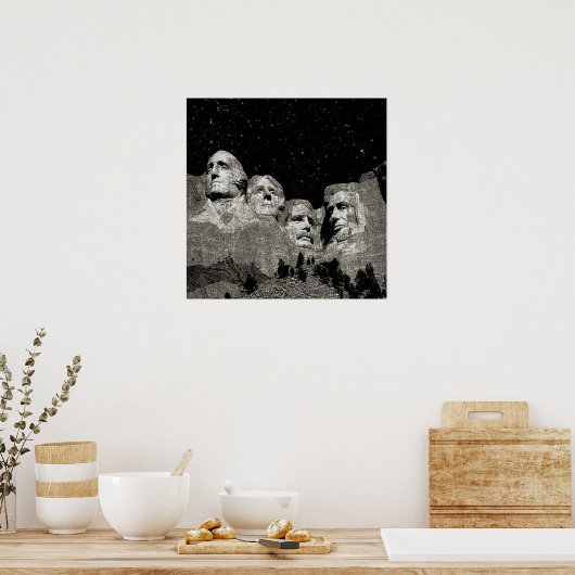Mount Rushmore, Poster (Keuken)
