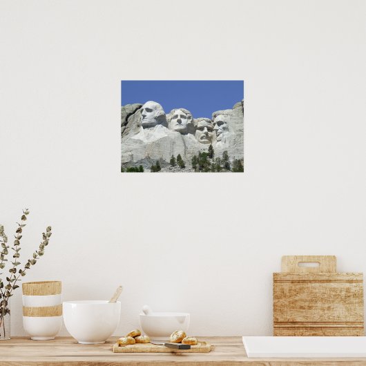 Mount Rushmore Poster (Keuken)
