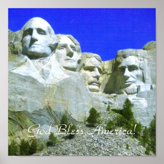 Mount Rushmore Poster (Voorkant)