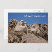 Mount Rushmore - prentbrief Briefkaart (Voorkant / Achterkant)