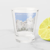 Mount Rushmore Shot Glas (Achterkant)