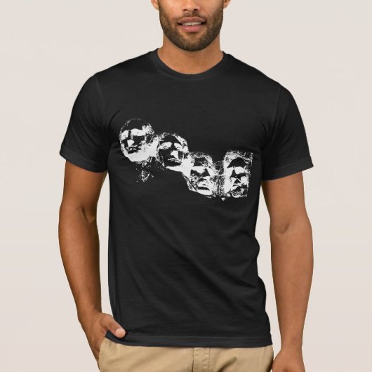 Mount Rushmore Silhouette T-shirt (Voorkant)