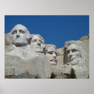 Mount Rushmore, South Dakota, Amerikaanse Presiden Poster