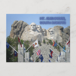 Mount Rushmore South Dakota Briefkaart