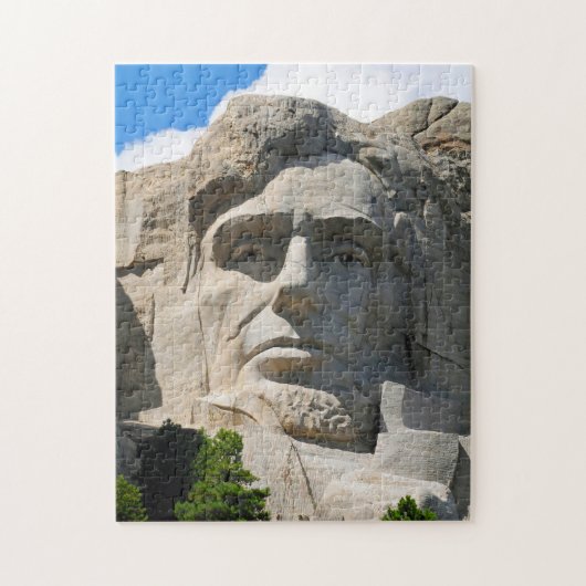 Mount Rushmore South Dakota. Legpuzzel (Verticaal)