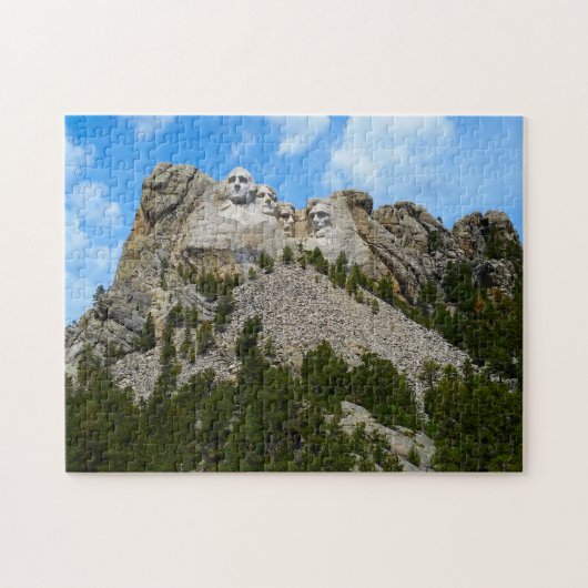 Mount Rushmore South Dakota. Legpuzzel (Horizontaal)