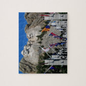 Mount Rushmore South Dakota Souvenir Legpuzzel (Verticaal)