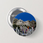 Mount Rushmore South Dakota Souvenir Ronde Button 5,7 Cm (Voorkant /achterkant)