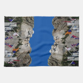 Mount Rushmore South Dakota Souvenir Theedoek (Horizontaal)