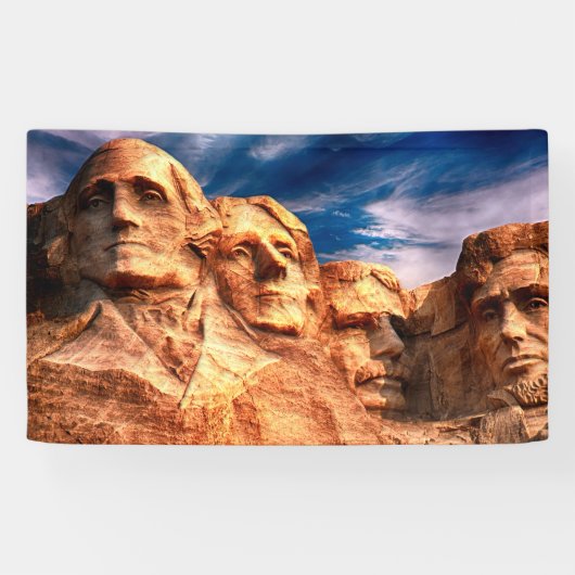 Mount Rushmore South Dakota Spandoek (Horizontaal)