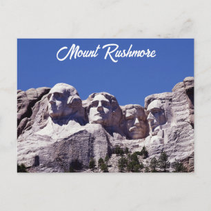 Mount Rushmore South Dakota Travel Photo Briefkaart