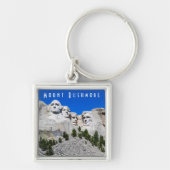 Mount Rushmore Square Sleutelhanger (Voorkant)