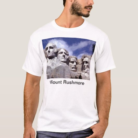 Mount Rushmore T-shirt (Voorkant)