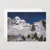 Mount Rushmore Tijdsverloop Lucht Briefkaart (Voorkant / Achterkant)