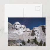 Mount Rushmore Tijdverloop Lucht Briefkaart (Voorkant / Achterkant)
